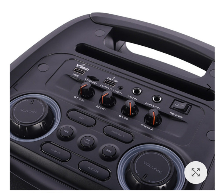 اسپیکر چمدانی وانمکس Vanmaax MAX-1015