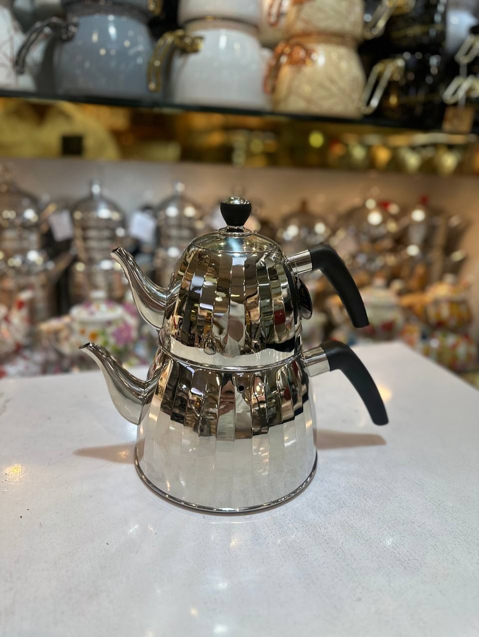 کتری قوری زیو استیل ضد زنگ