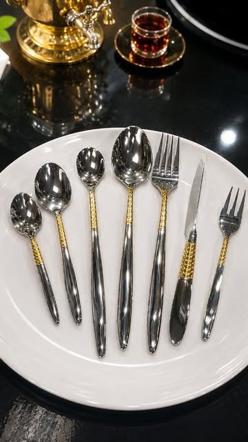 سرویس قاشق و چنگال شیک